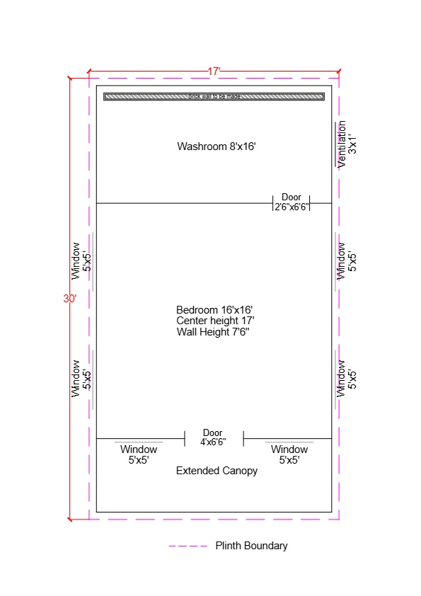 12x24 Tent Electrical Layout